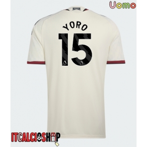 Manchester United Leny Yoro #15 Terza Maglia 2026-27 Manica Corta Manchester United Leny Yoro #15 Terza Maglia 2026-27 Manica Corta
